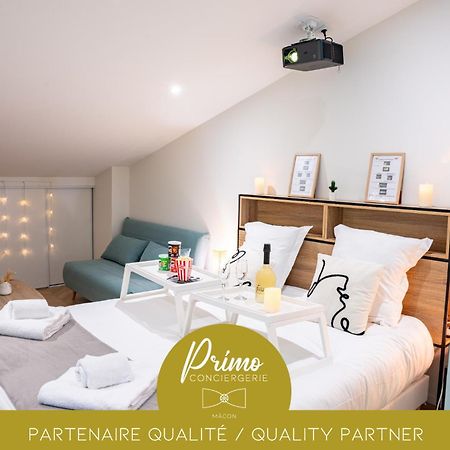 Food And Chill - Deux Appartements Hypercentre - 1 Theme Cinema - By Primo C0Nciergerie Tournus Exterior foto